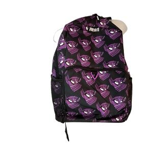 Fortnite Loot Supply Llama  Backpack Kids Purple‎ Black Medium Size